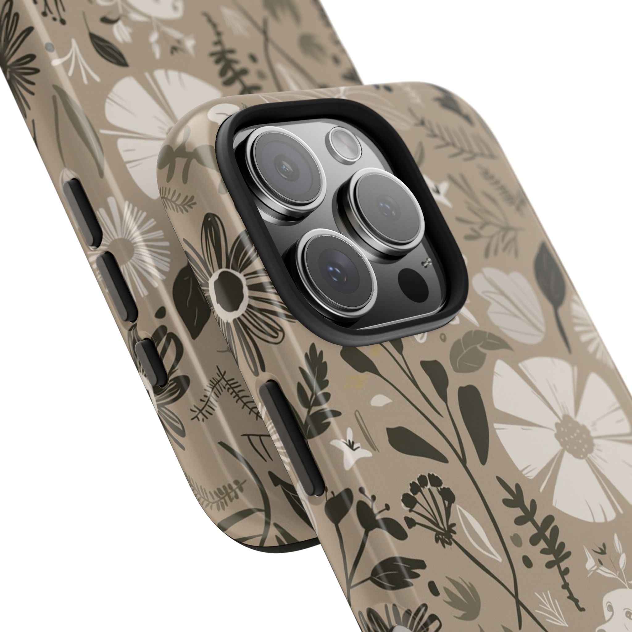 Natural Flower Dog - Tough Case for iPhone 14, 15, 16 - Spruced Roost