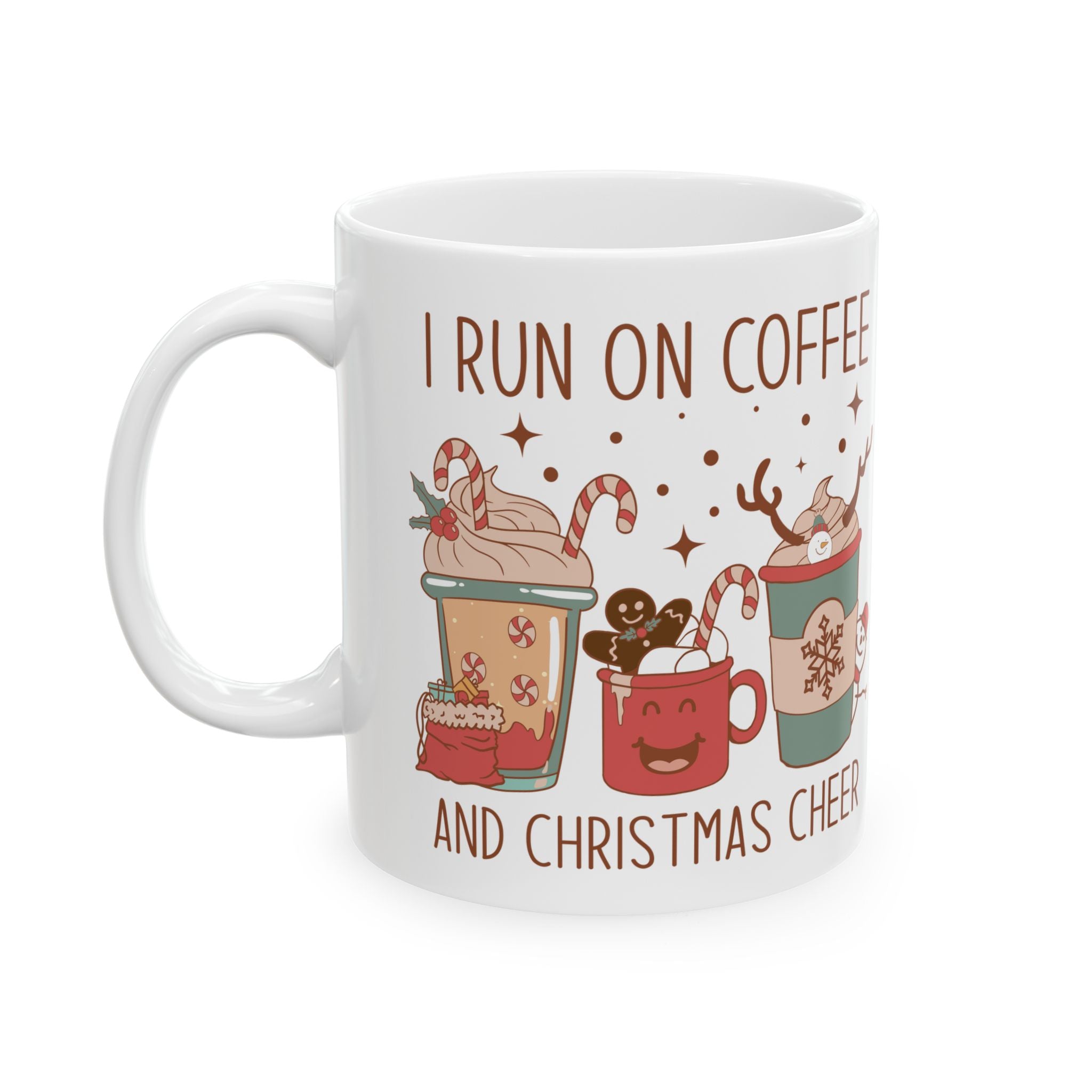 I run on Coffee - Ceramic Mug 11oz