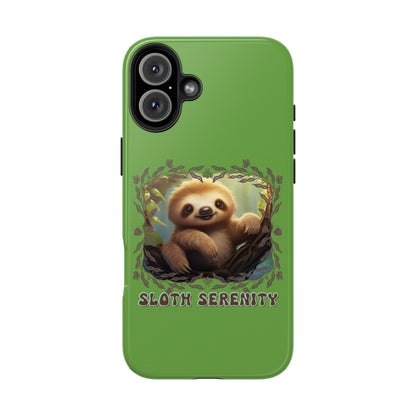 Sloth Serenity - Tough Case for iPhone 14, 15, 16