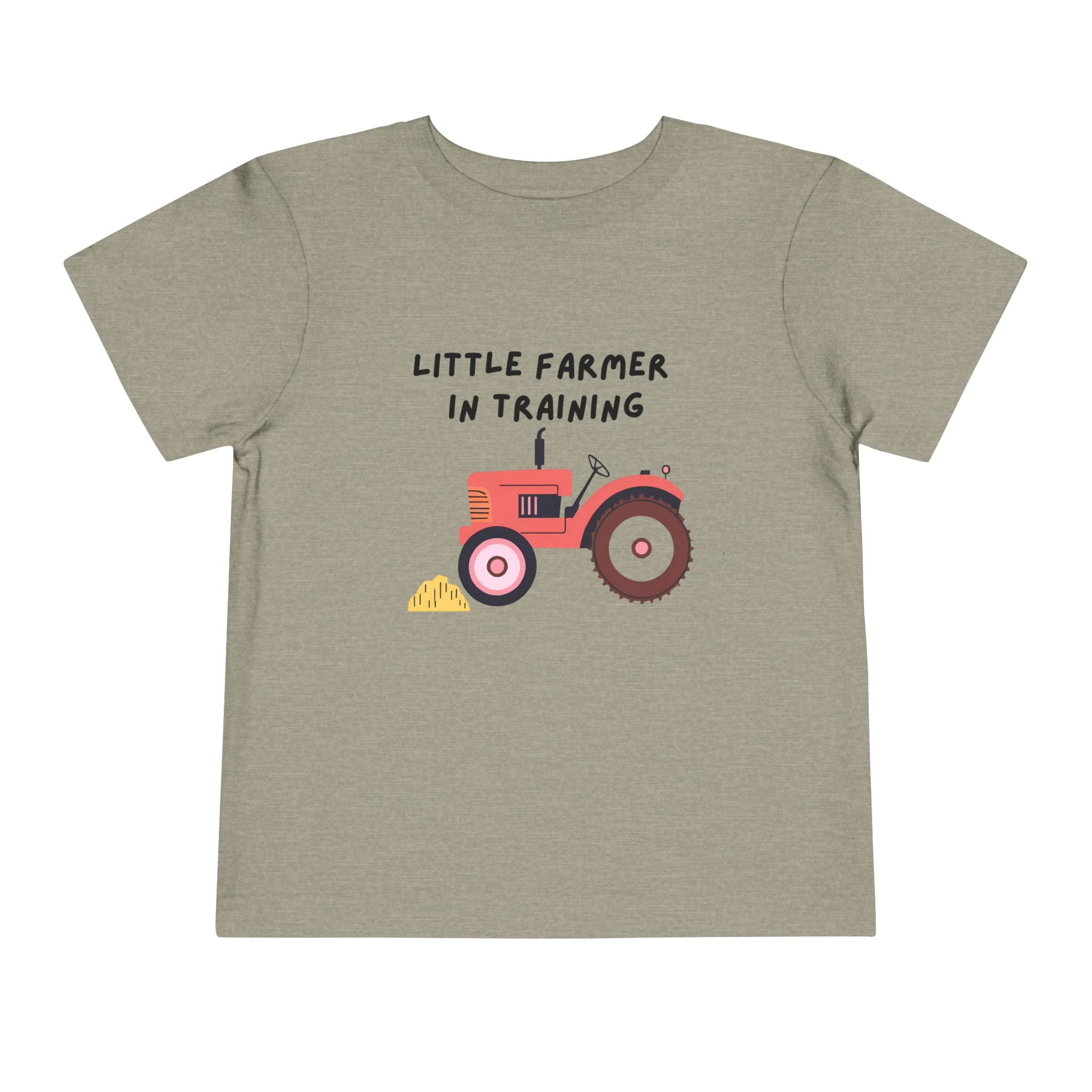 Little Farmer in Training - Red Tractor - Kids' T-Shirt - 2T, 3T, 4T, 5T - Spruced Roost