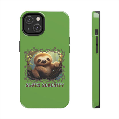 Sloth Serenity - Tough Case for iPhone 14, 15, 16