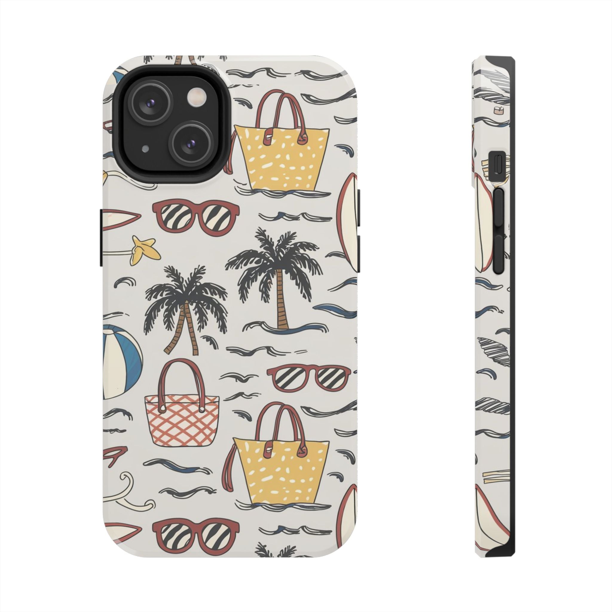 Santa Monica Beach - Tough Case for iPhone 14, 15, 16 - Spruced Roost