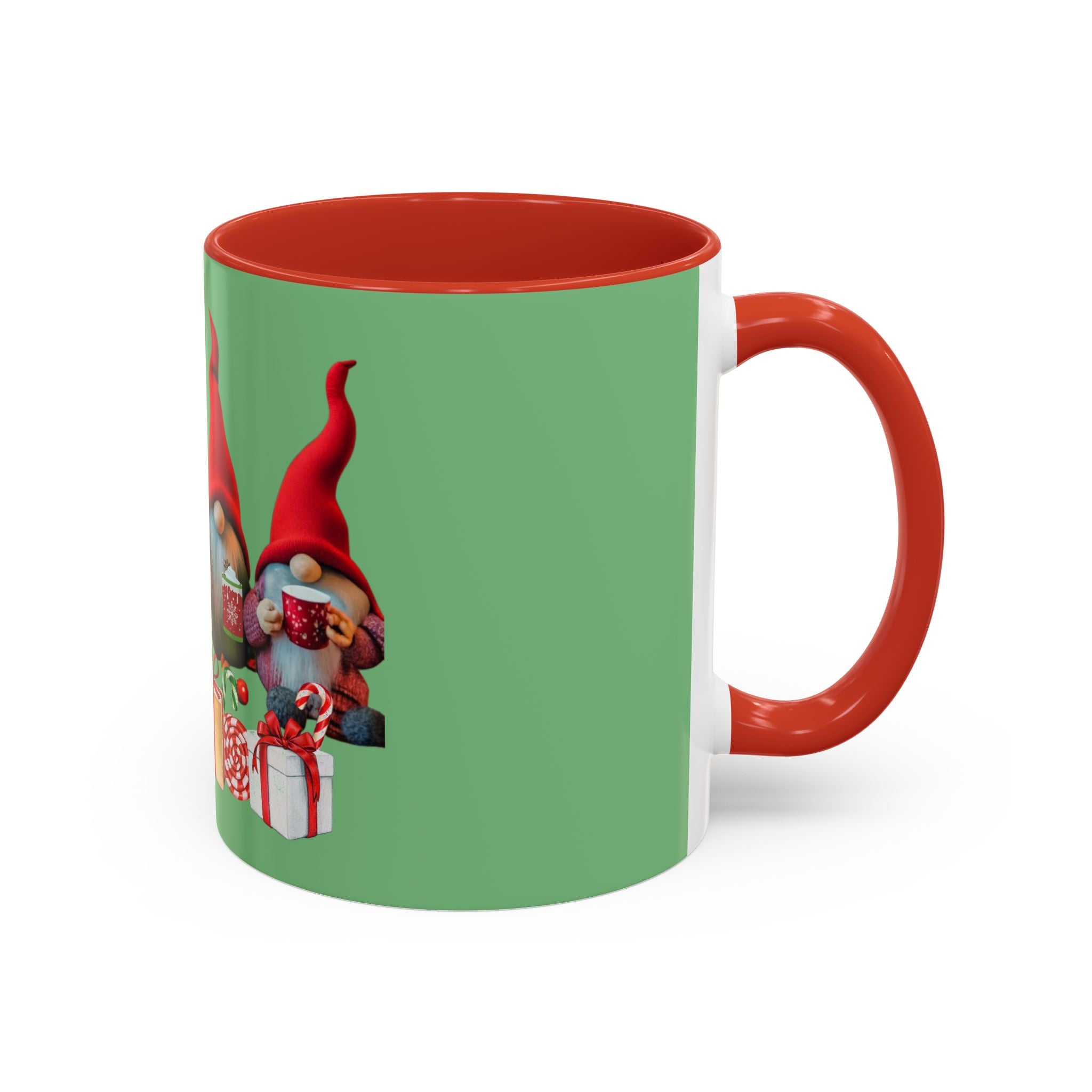 Four Gnome Friends - Accent Coffee Mug, 11oz