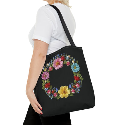 Circle Garden Tote Bag (AOP)