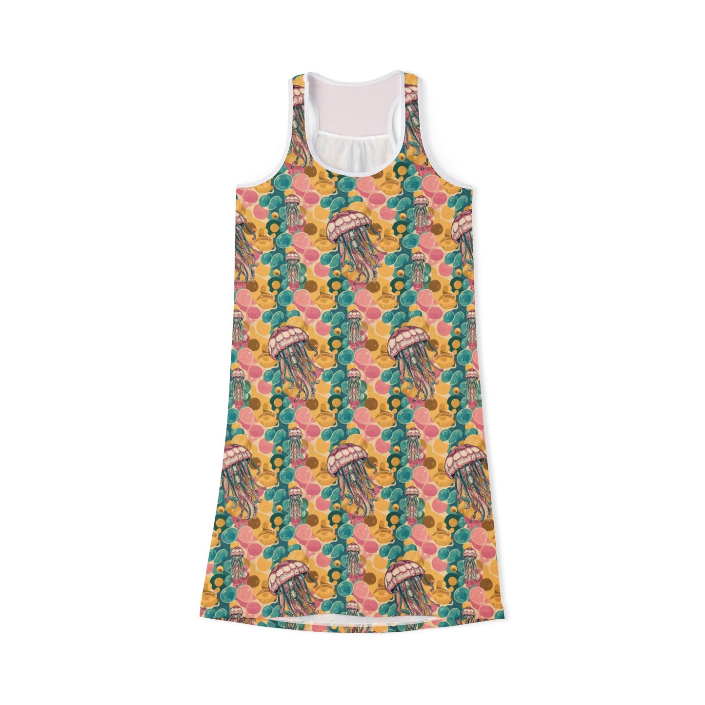 Jelly Fishes Women's Racerback Dress (AOP)