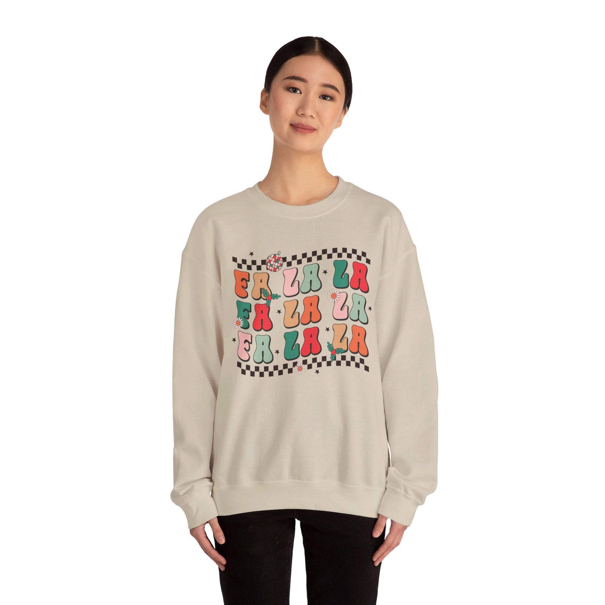 Fa La La Unisex Heavy Blend™ Crewneck Sweatshirt