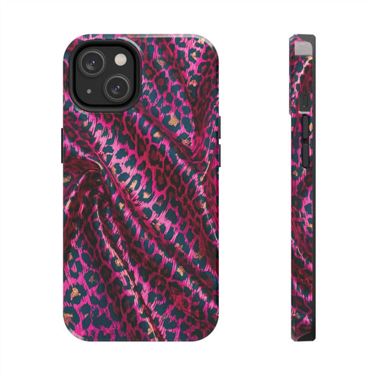 Leopard Lame' - Tough Case for iPhone 14, 15, 16