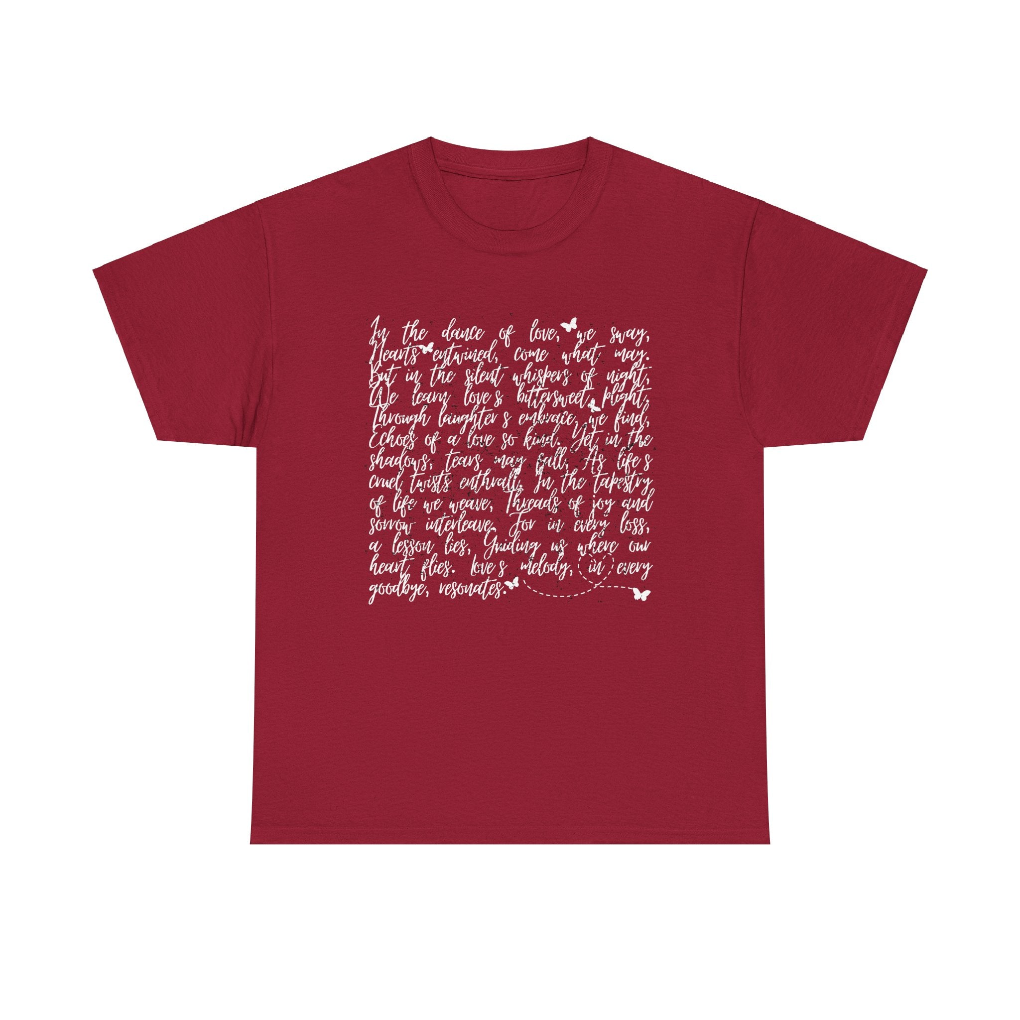 Love Story Black - Unisex Heavy Cotton Tee - Spruced Roost