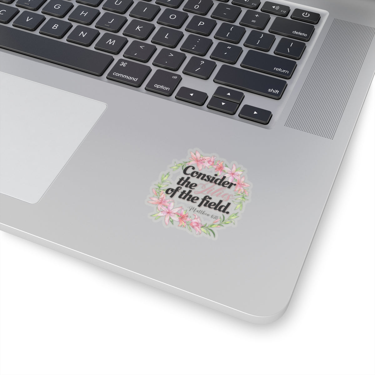 Consider the LIlies of the field Bible Kiss-Cut Stickers