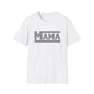 Mama Checkered Unisex Softstyle T-Shirt