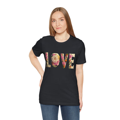 LOVE - Unisex Jersey Short Sleeve Tee - S-3XL