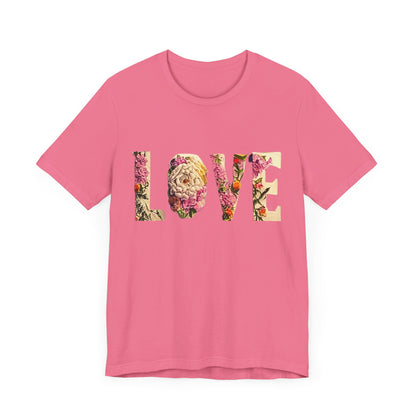 LOVE - Unisex Jersey Short Sleeve Tee - S-3XL