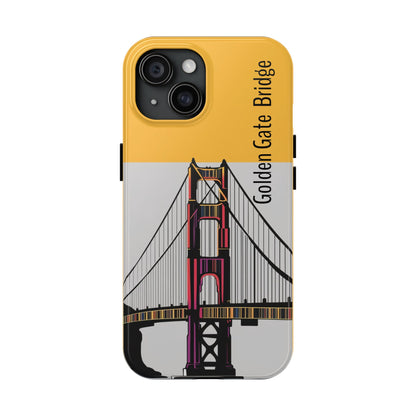 Golden Gate Bridge California - Tough Case for iPhone 14, 15, 16