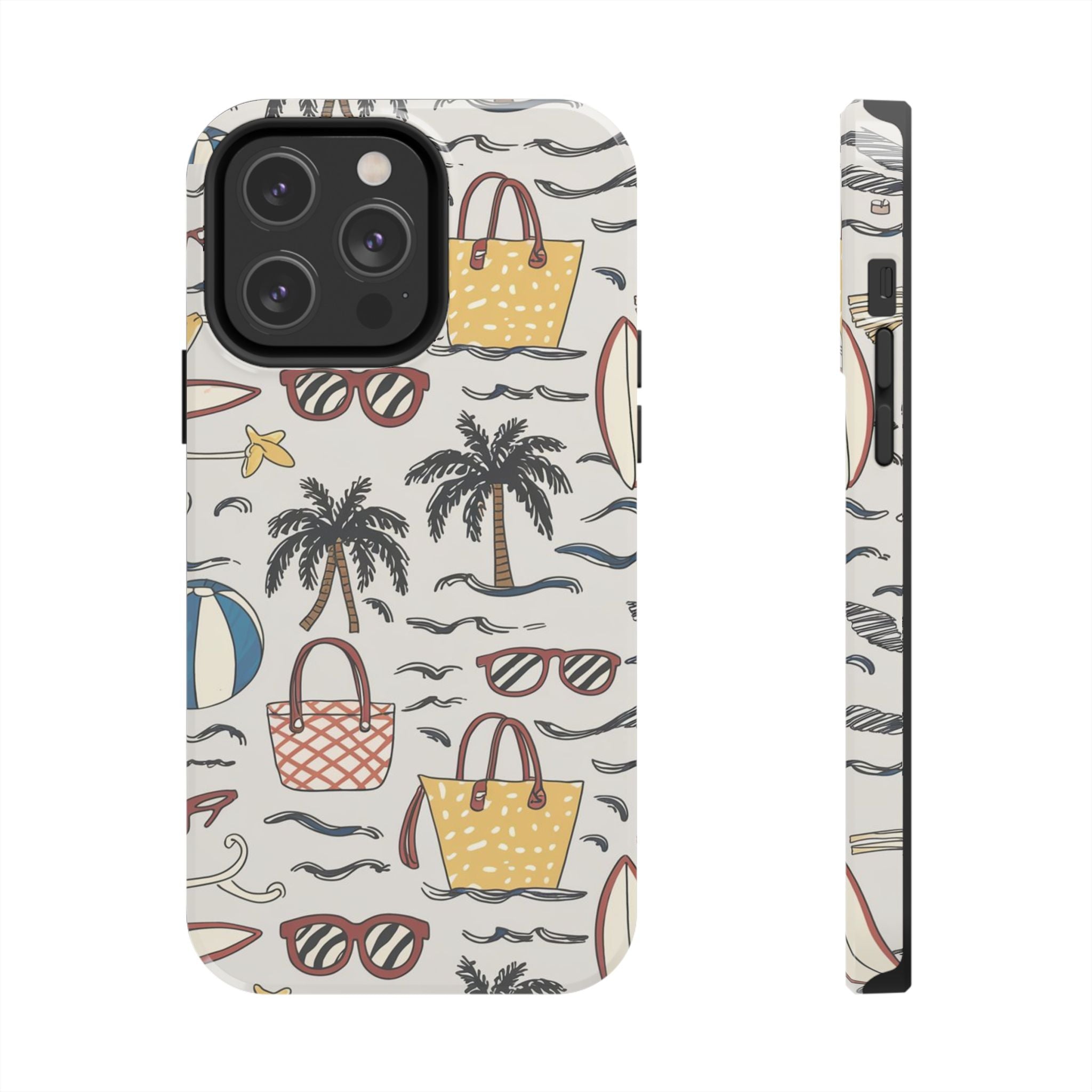 Santa Monica Beach - Tough Case for iPhone 14, 15, 16 - Spruced Roost