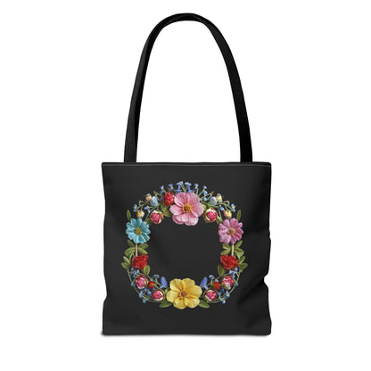 Circle Garden Tote Bag (AOP)