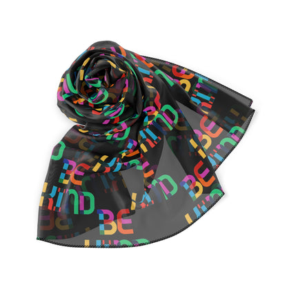 Be Kind Poly Voile Scarf