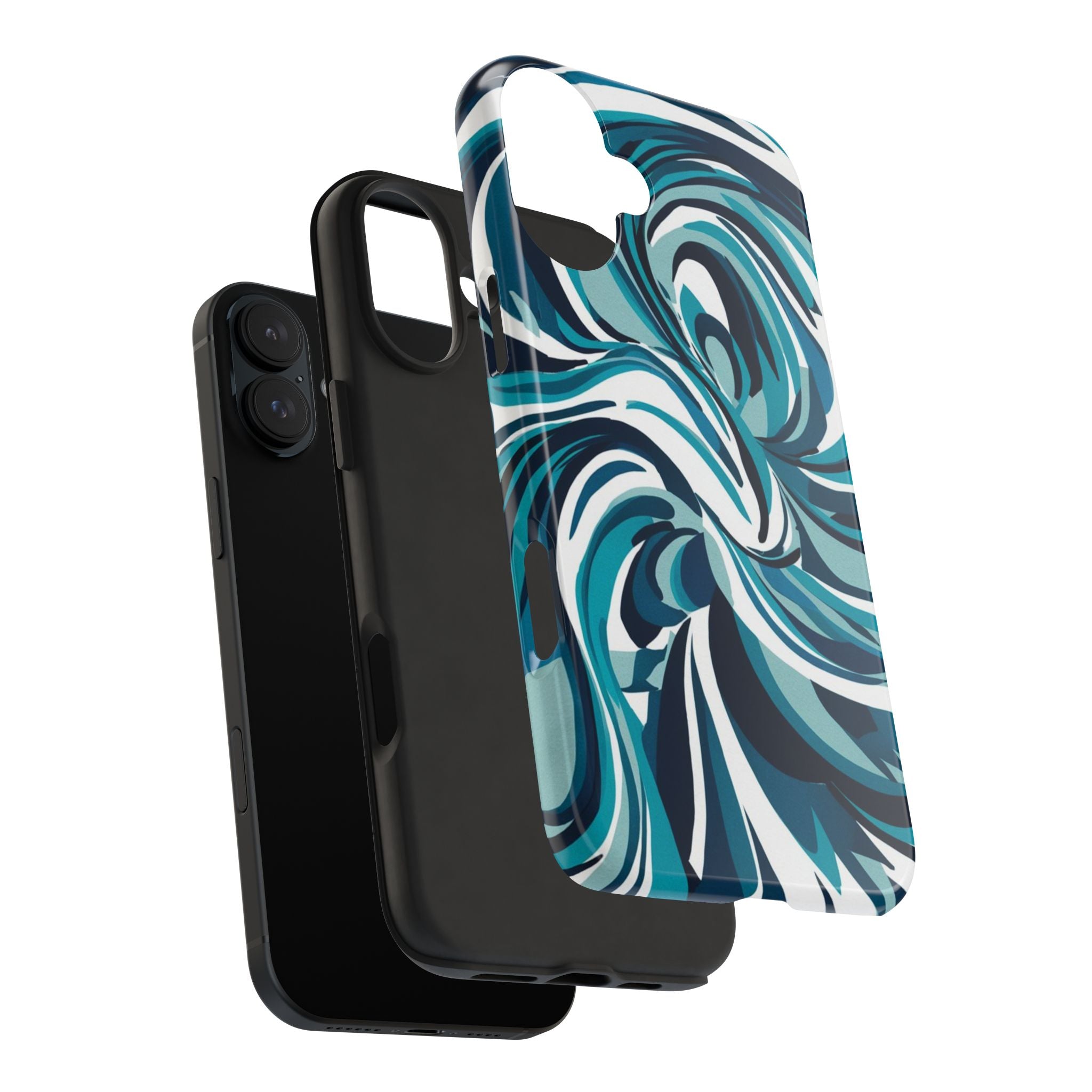 Churning Pacific Seas - Tough Case for iPhone 14, 15, 16 - Spruced Roost