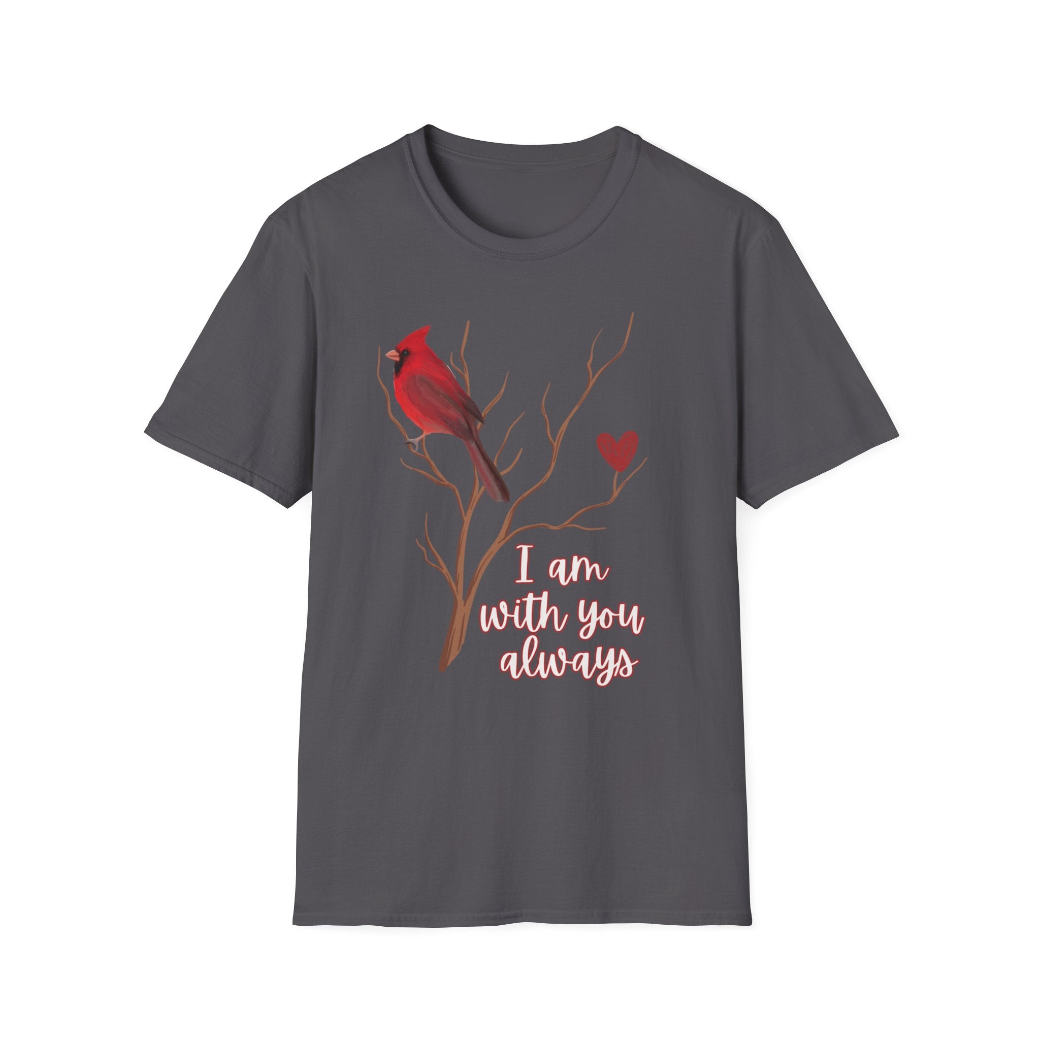I am with you Always - Unisex Softstyle T-Shirt - Spruced Roost