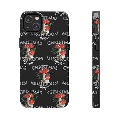 Merry Mushroom Christmas - Tough Case for iPhone 14, 15, 16