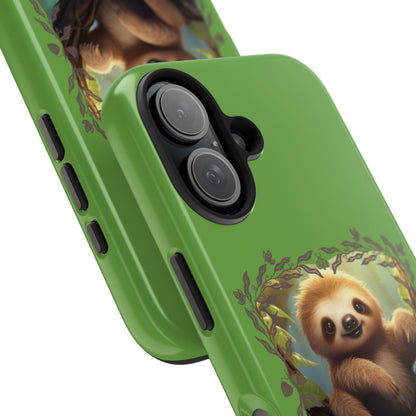 Sloth Serenity - Tough Case for iPhone 14, 15, 16