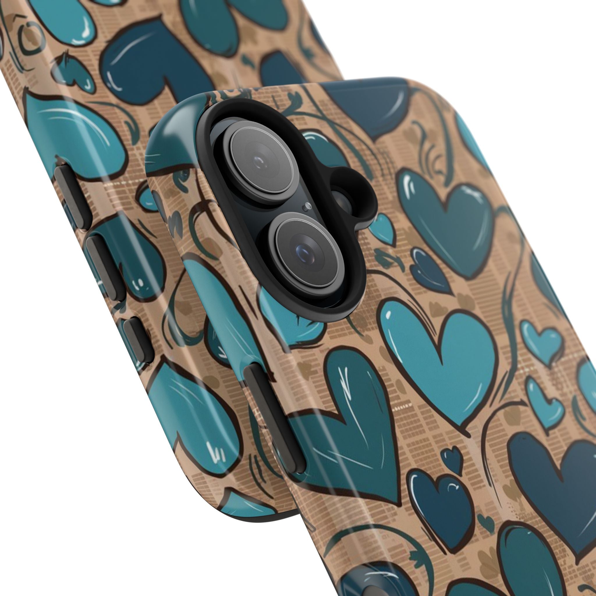 Cora Azul  - Tough Case for iPhone 14, 15, 16 - Spruced Roost