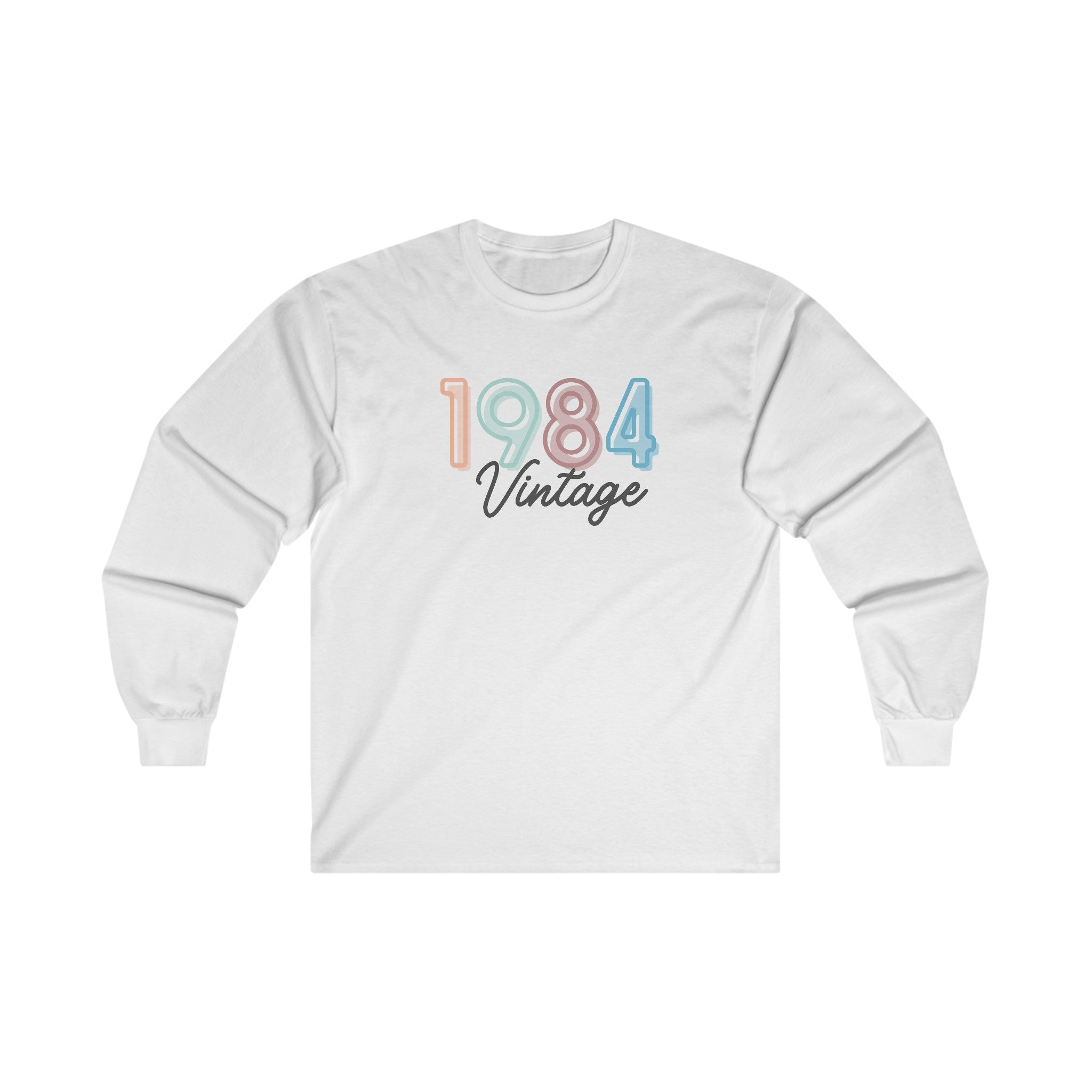 Vintage 1984 Birthday Long sleeve - Unisex Ultra Cotton Long Sleeve Tee