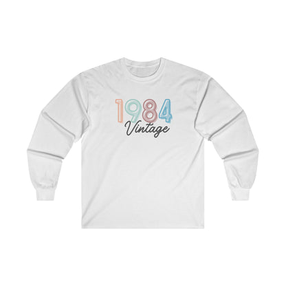 Vintage 1984 Birthday Long sleeve - Unisex Ultra Cotton Long Sleeve Tee