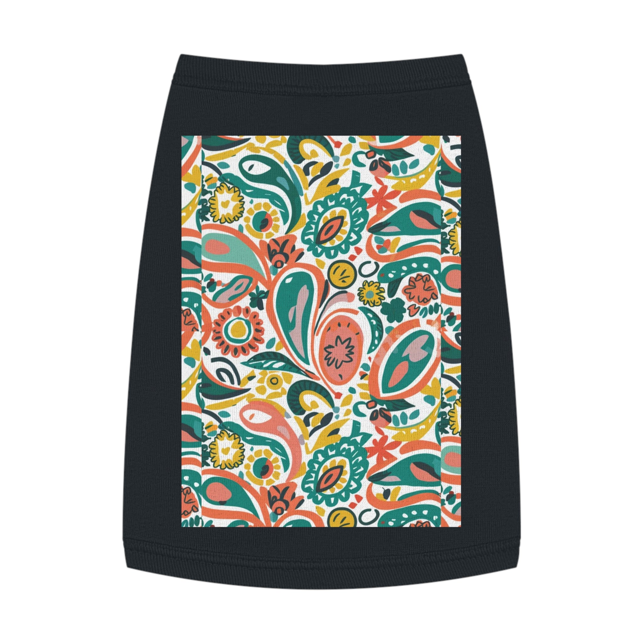 Paisley Persimmon - Pet Shirt