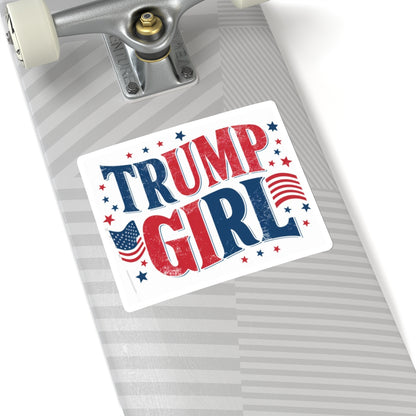 Trump Girl Kiss-Cut Stickers