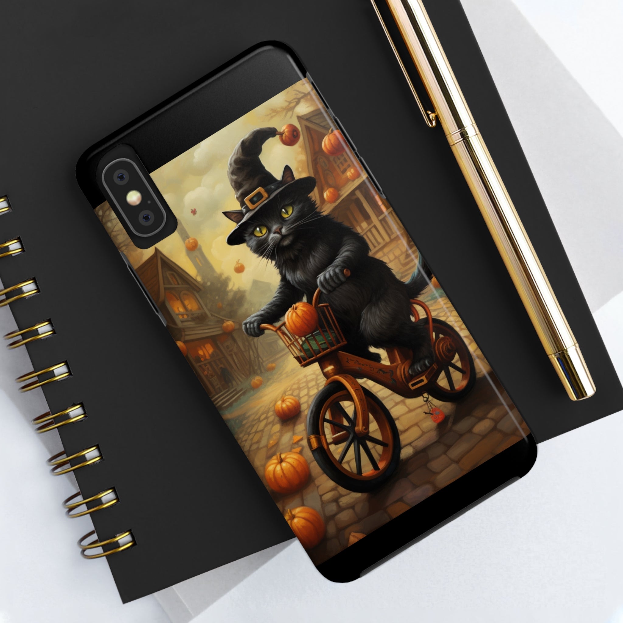 Black Kitty - Tough iPhone Cases - 21 Sizes