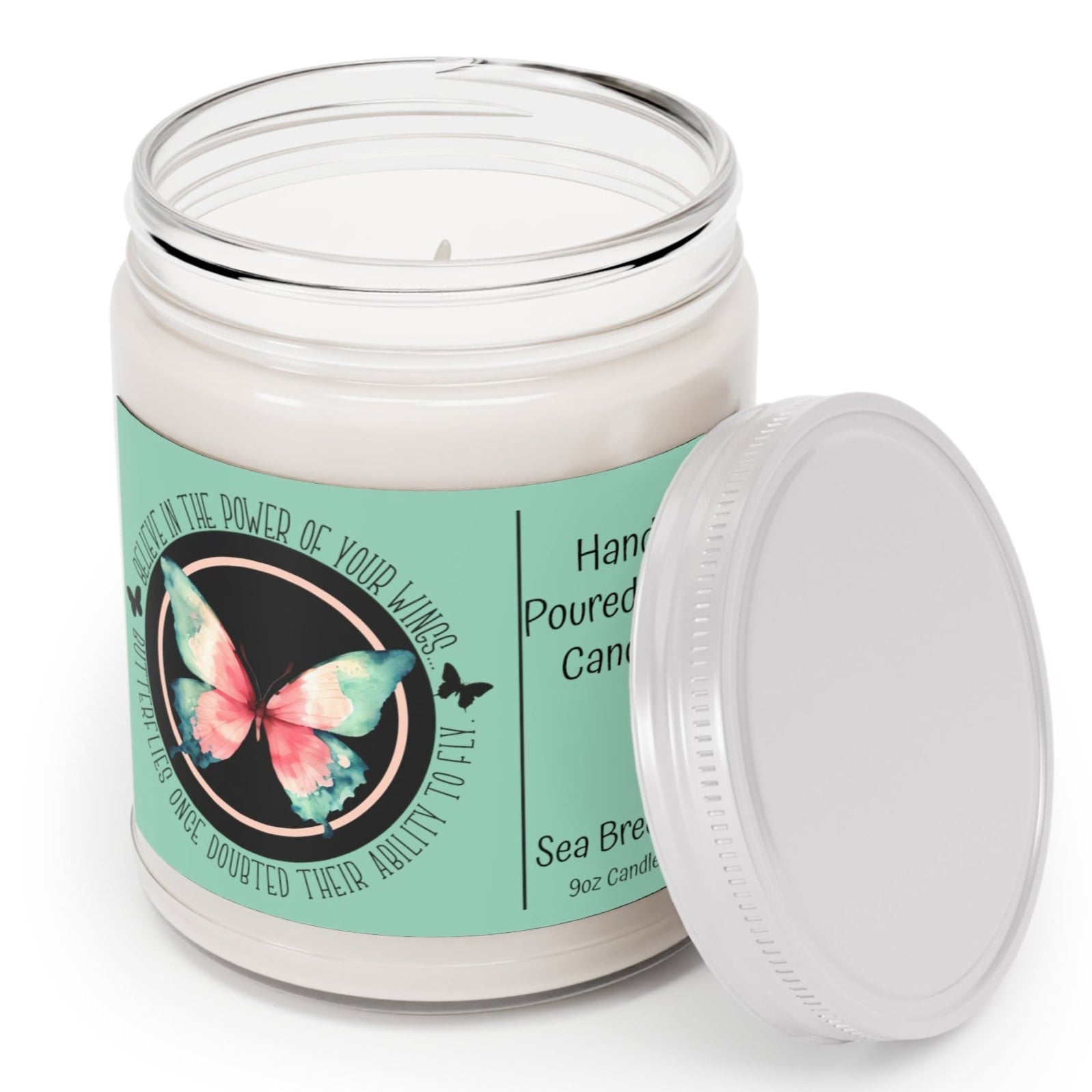 Soaring Dreams Scented Soy Candle - 9oz - Seabreeze - Spruced Roost