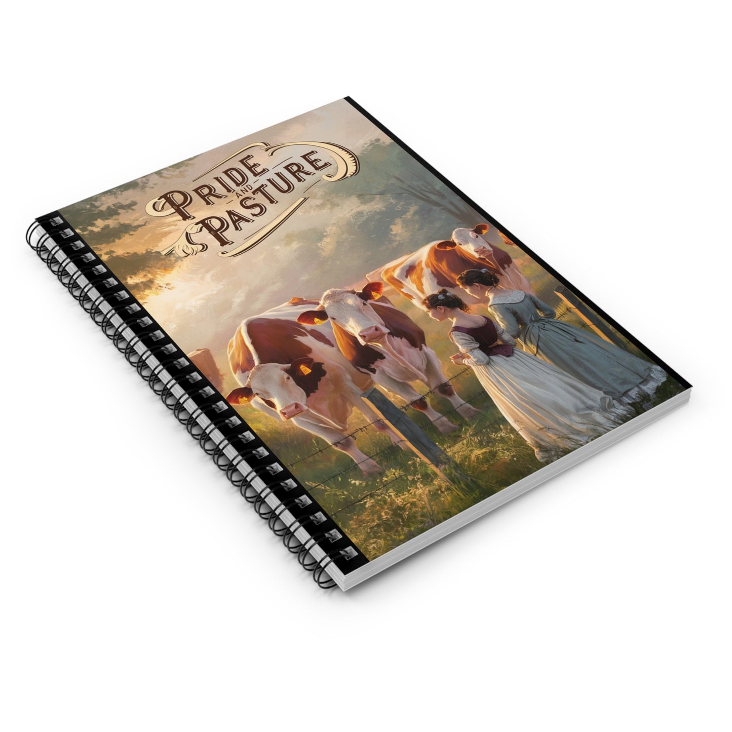 Pride and Pasture - Spiral Notebook - Ruled Line