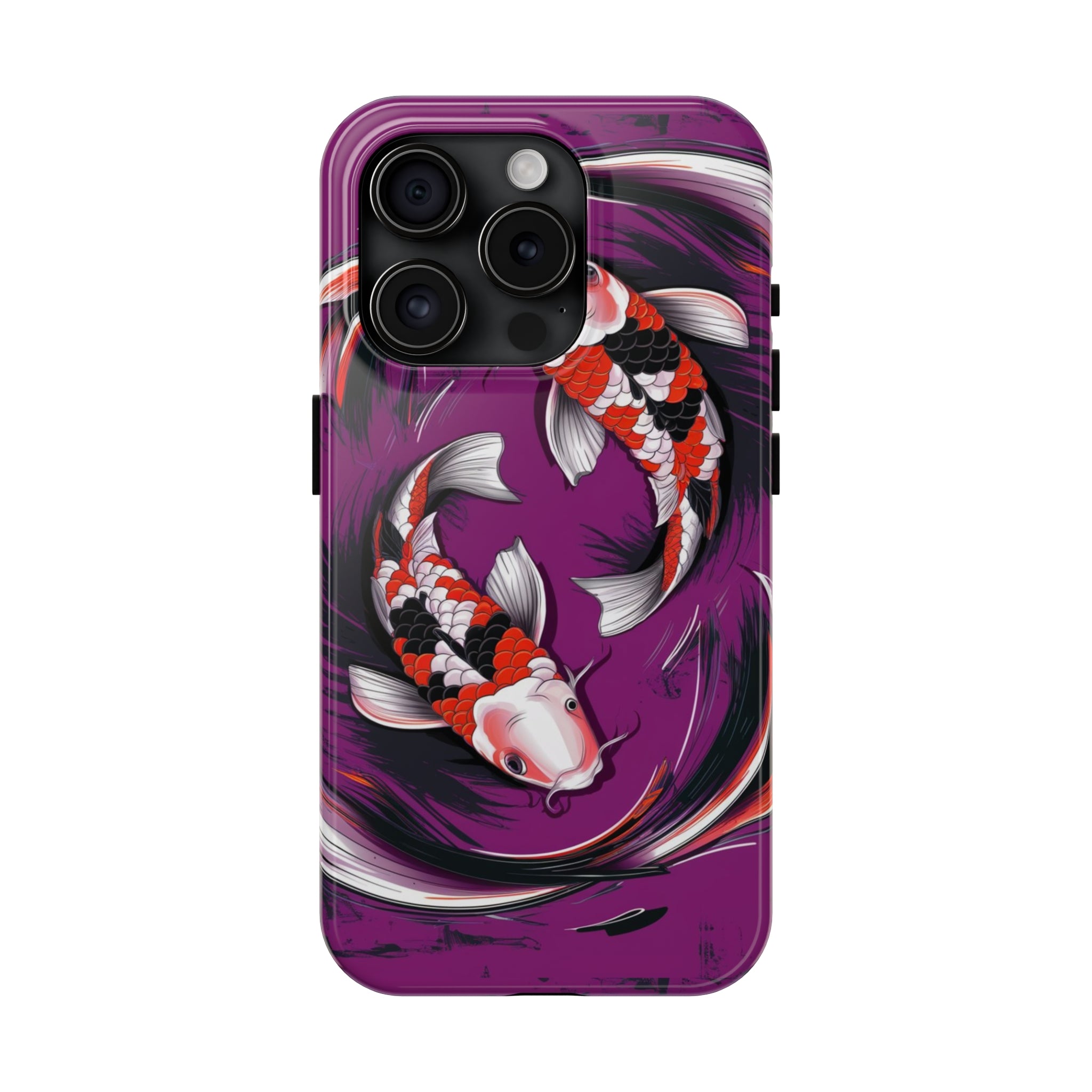 Koi's Pond Circles - Tough Phone Cases