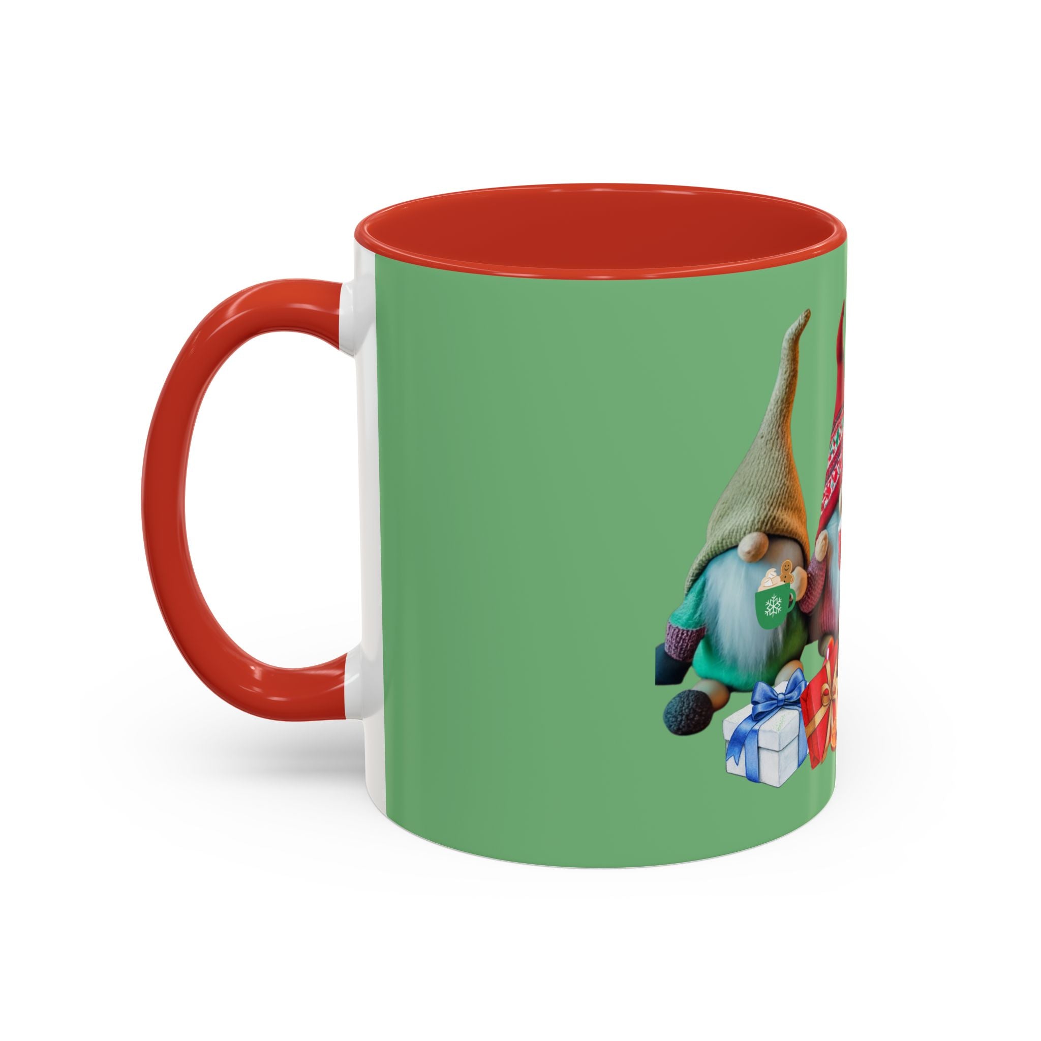 Four Gnome Friends - Accent Coffee Mug, 11oz