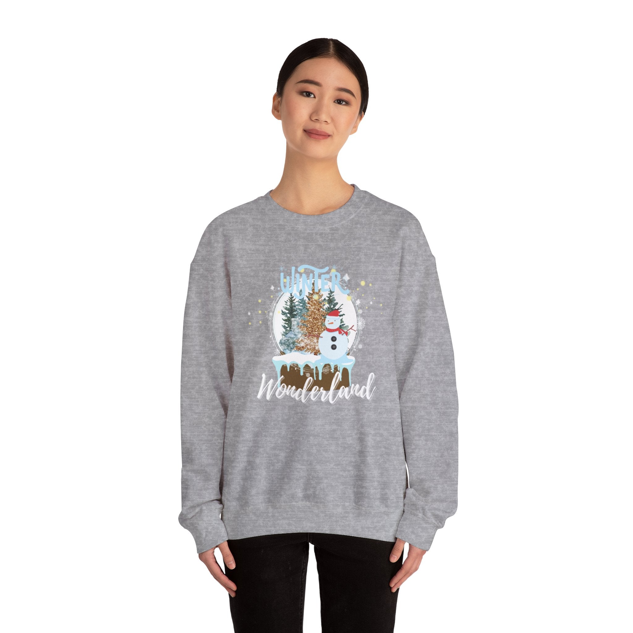 Winter Wonderland - Unisex Heavy Blend™ Crewneck Sweatshirt