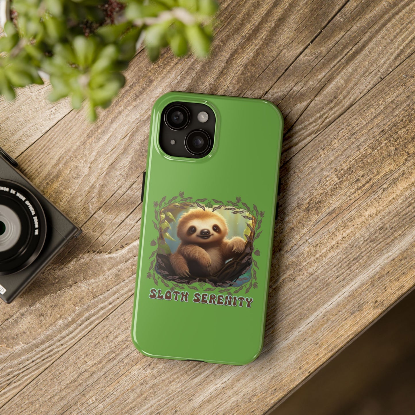 Sloth Serenity - Tough Case for iPhone 14, 15, 16