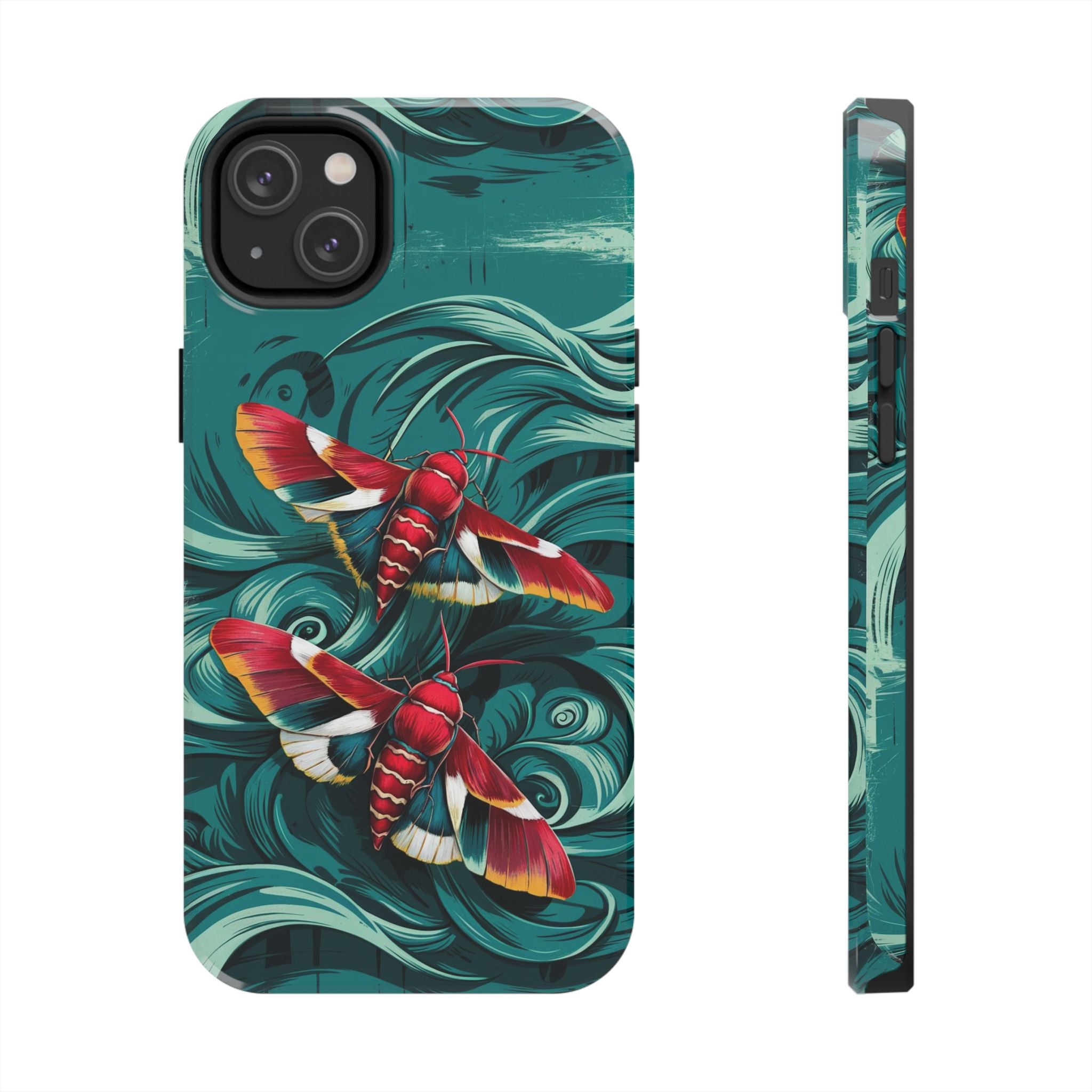 Asian Moth - Tough Case for iPhone 14, 15, 16 - Spruced Roost