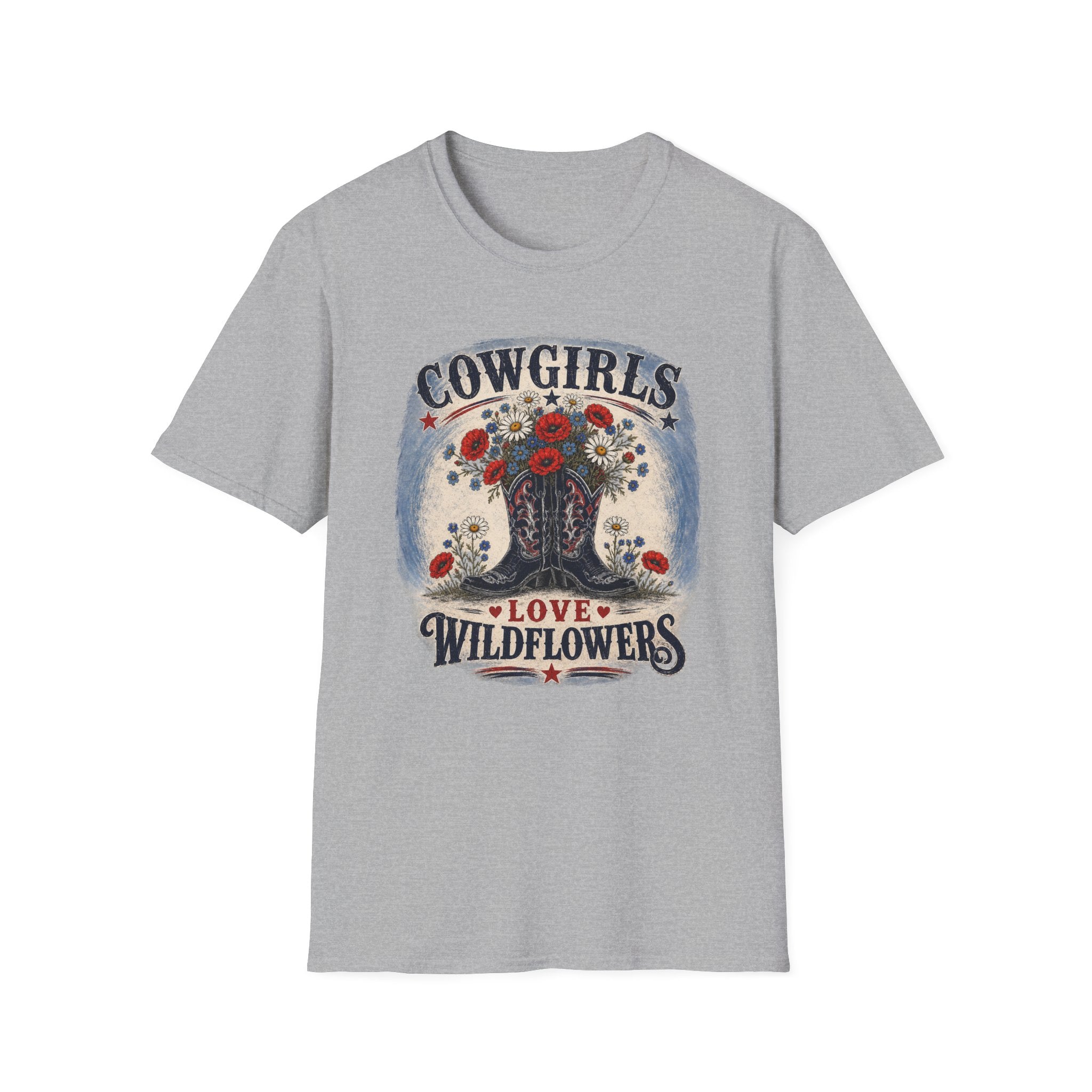 Cowgirls Love Wildflowers - Women's T-shirt
