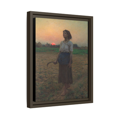 The song of the Lark 1886 - Jules Breton - Matte Canvas, Print (Multi-color)