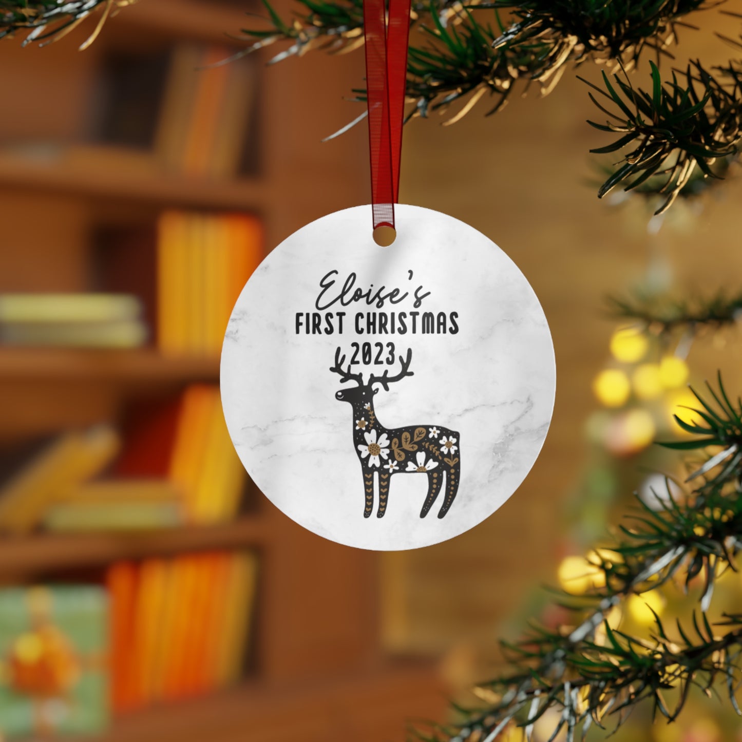 Babies First Christmas - Metal Ornaments