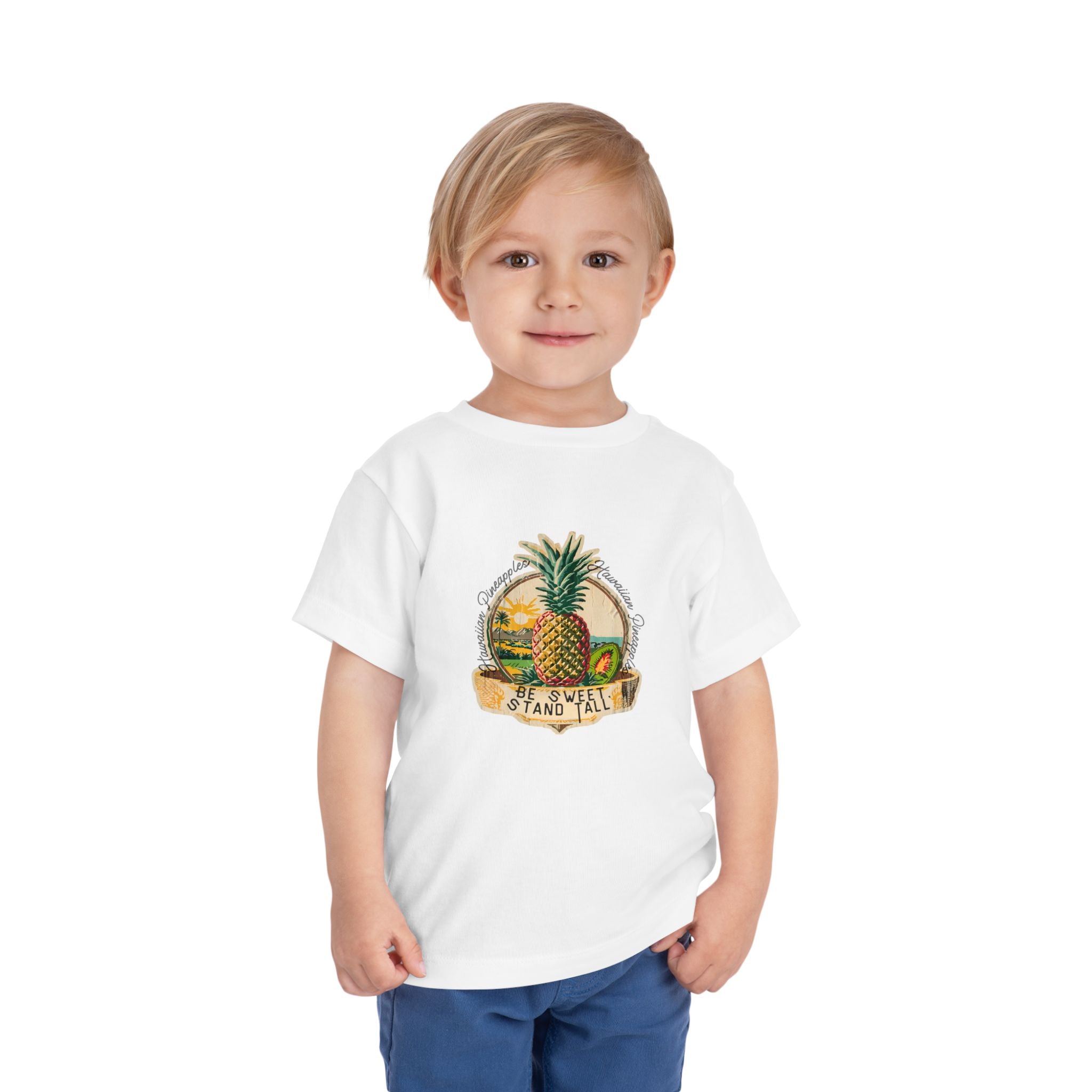 Hawaiian Pineapple Stay Sweet, Stand Tall - Kids' T-Shirt - 2T, 3T, 4T, 5T
