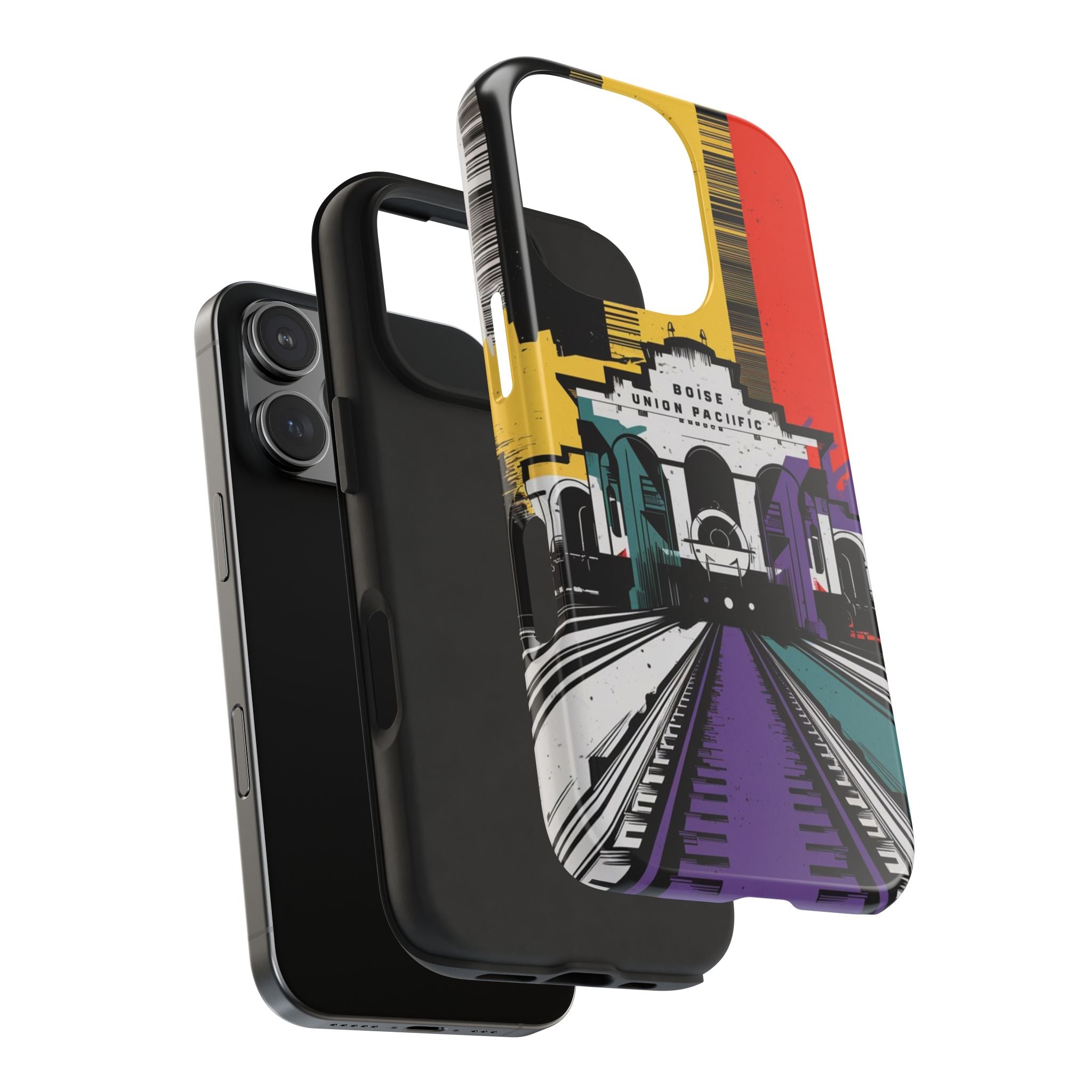 Boise Idaho Union Pacific Depot - Tough Case for iPhone 14, 15, 16