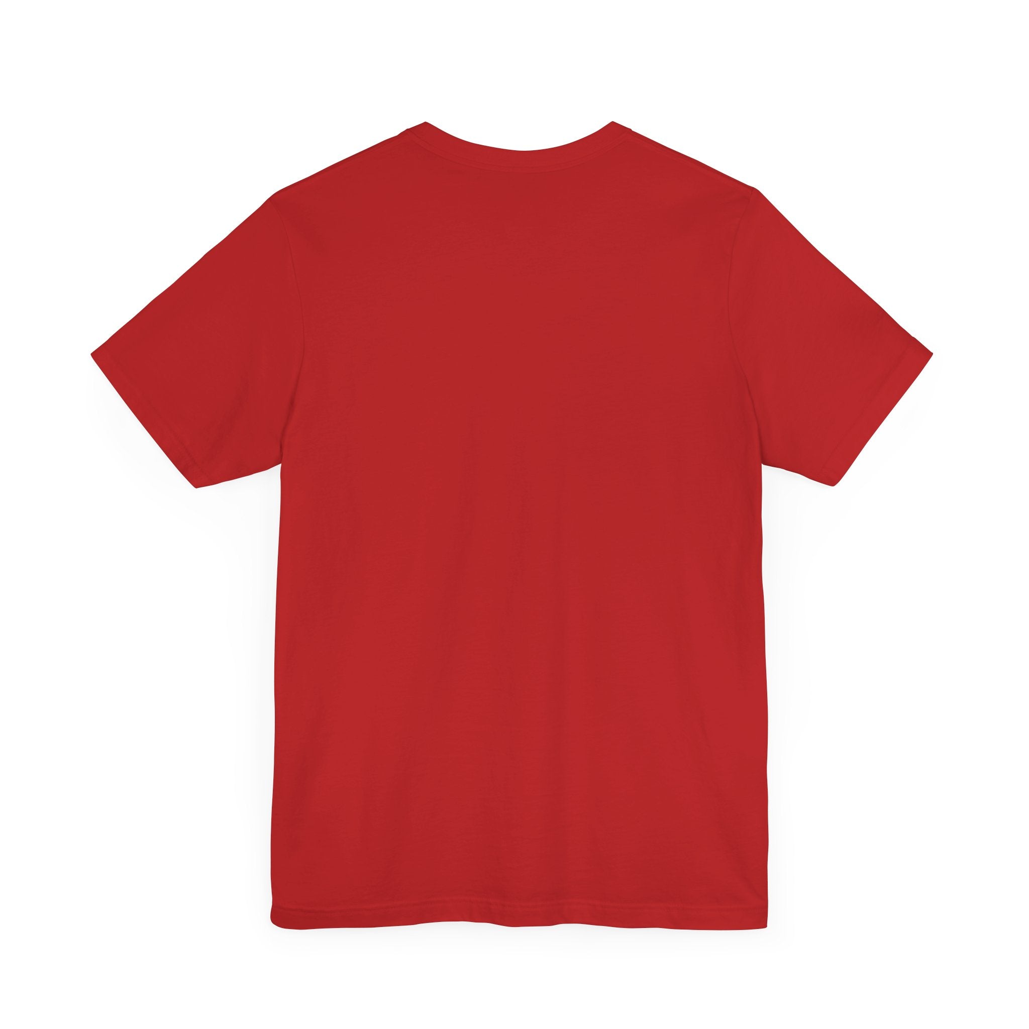 Base of Hearts Unisex Jersey Short Sleeve Tee - Red