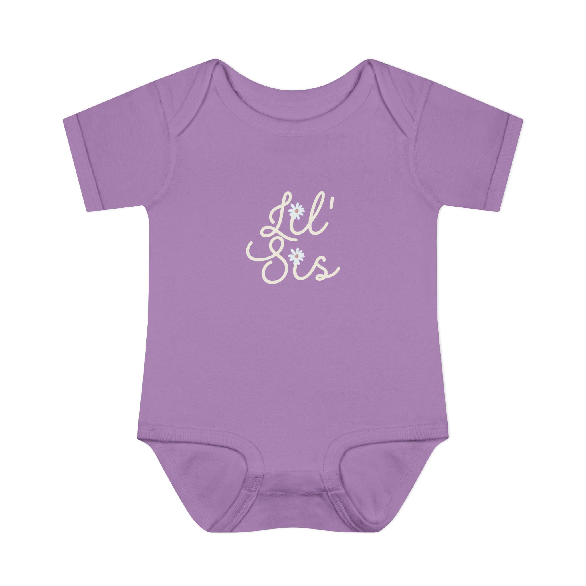 Lil' Sis Infant Baby Bodysuit - Cute Baby Clothes for Newborns