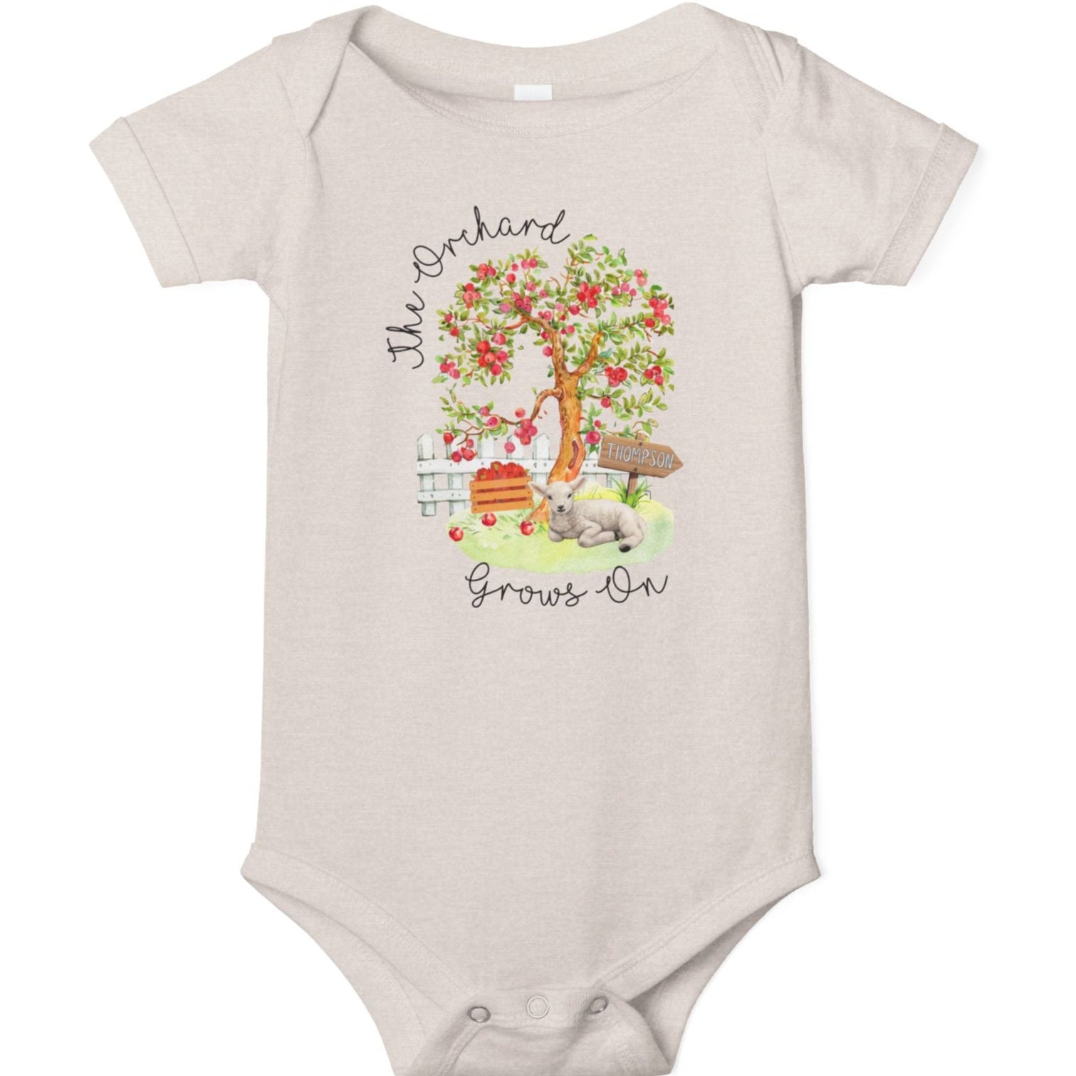 Personalized  - Farm Infant Bodysuit