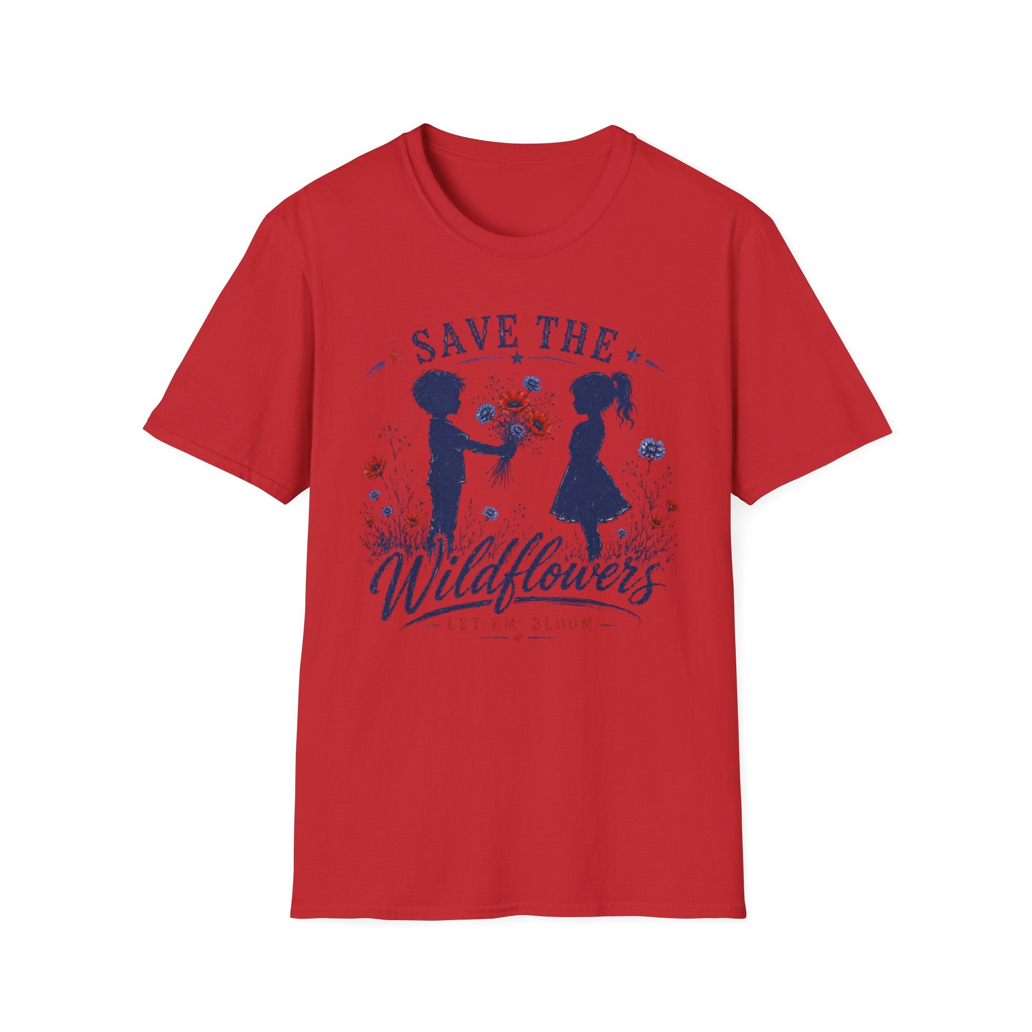 Save the Wildflowers T‑Shirt — Floral Conservation Tee