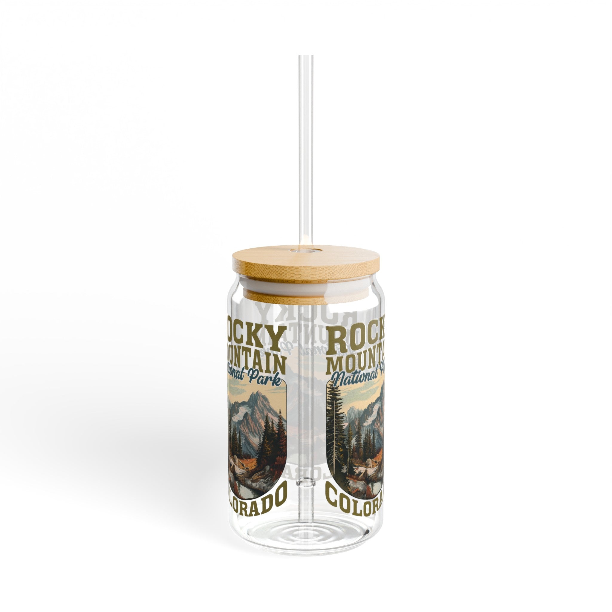 Rocky Mountain State Park Colorado - Sipper Glass, 16oz