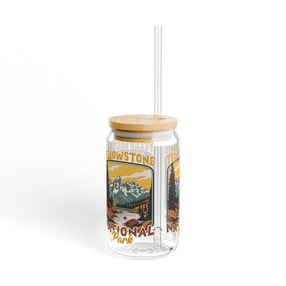 Yellowstone National Park - Sipper Glass, 16oz