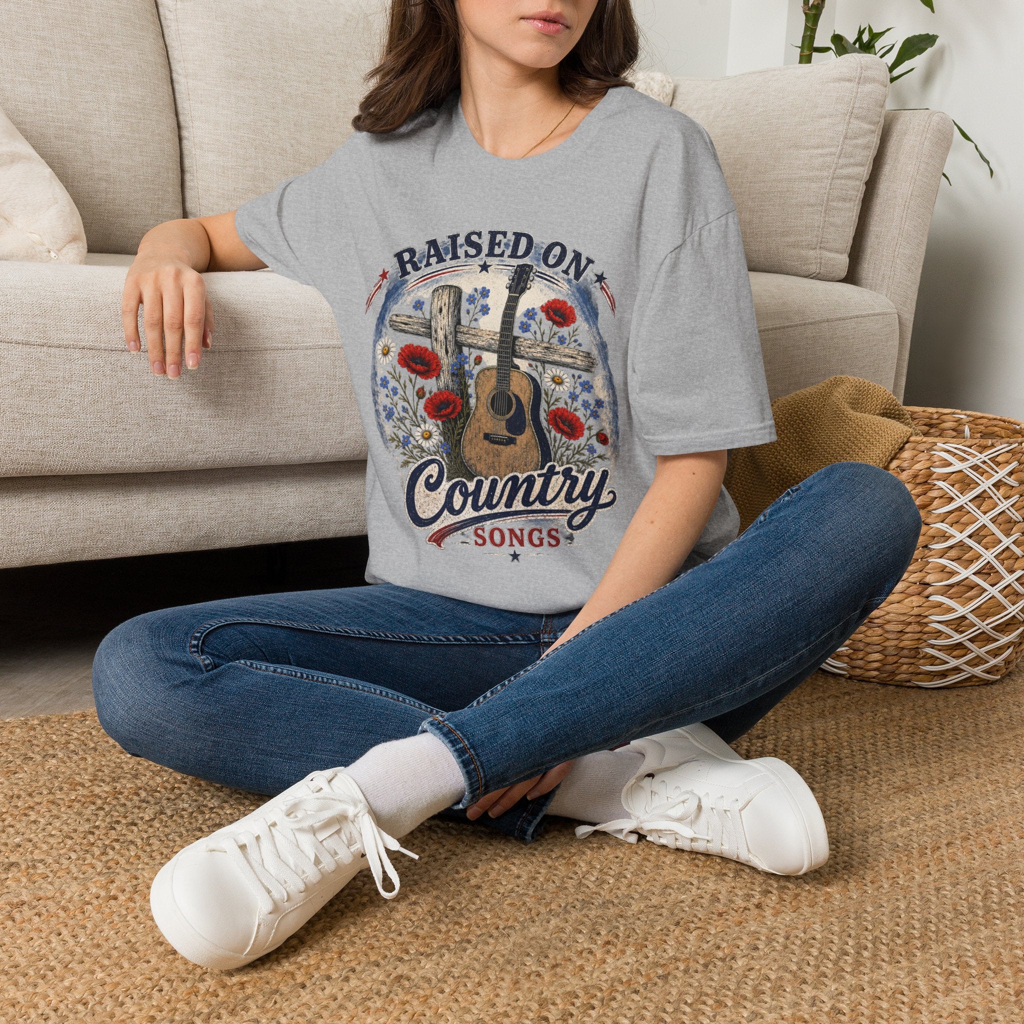 Raised on Country Songs - Women's T-shirt