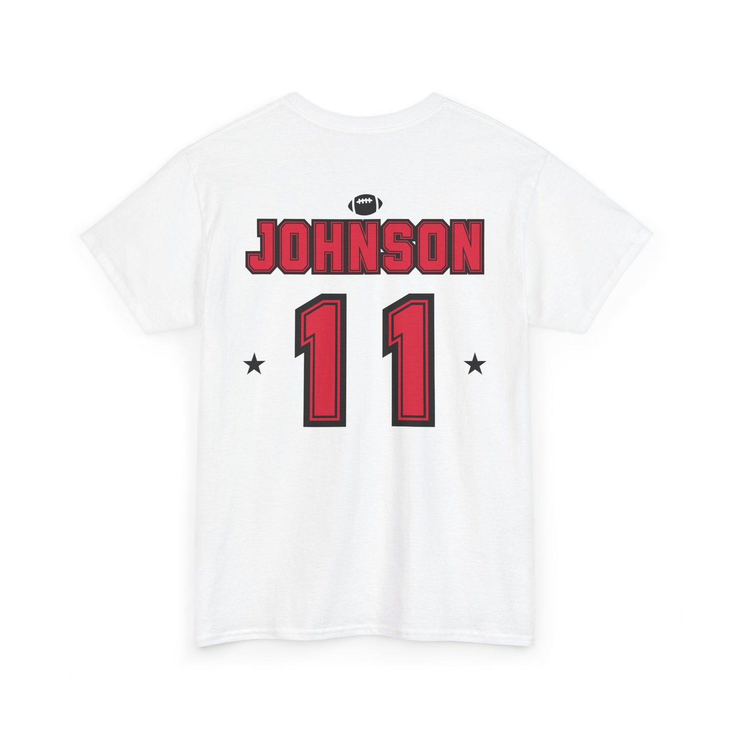 Johnson 11 Back Unisex Heavy Cotton Tee *Customizable